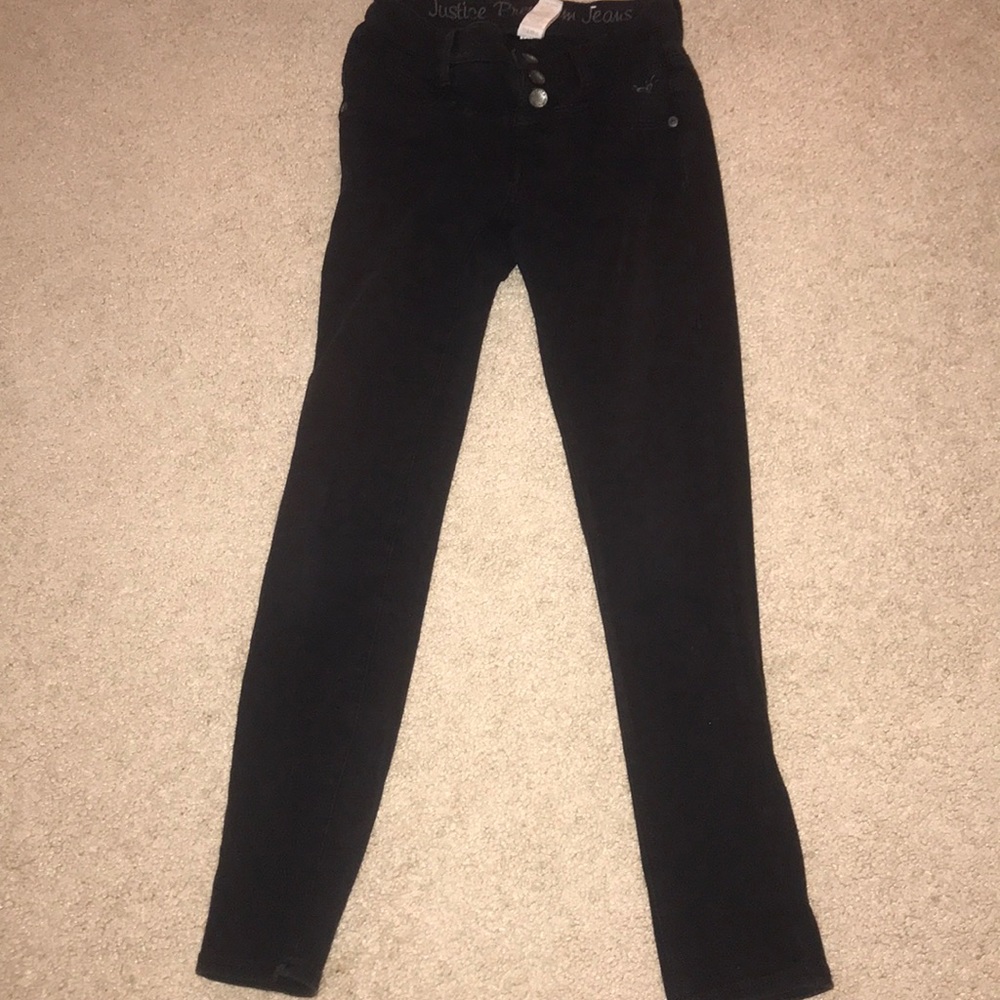 Black justice jeans